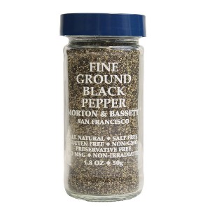 Morton & Bassett Spices Fine Ground Black Pepper 1.8oz - 1 of 4