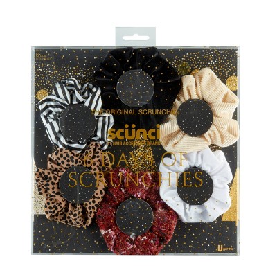 scunci Scrunchie Gift Set - Glam - 6pk