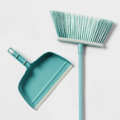 up&up Angle Floor Broom with Dust Pan - Thumbnail 4