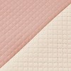 Collections Etc Lacey Scalloped Edge Reversible Quilted Furniture Protector - 4 of 4