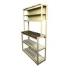 JUJABU 39.37" 5-Tier Bakers Rack for Kitchen with Storage, Coffee Bar, Kitchen Shelves, Microwave Stand - 3 of 4