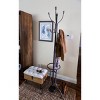 17.5" x 23.5" Eclectic Decor Watercolor Feathers Print in Rectangular Brown Wood Frame - Olivia & May: Modern Botanical Wall Art - 2 of 3