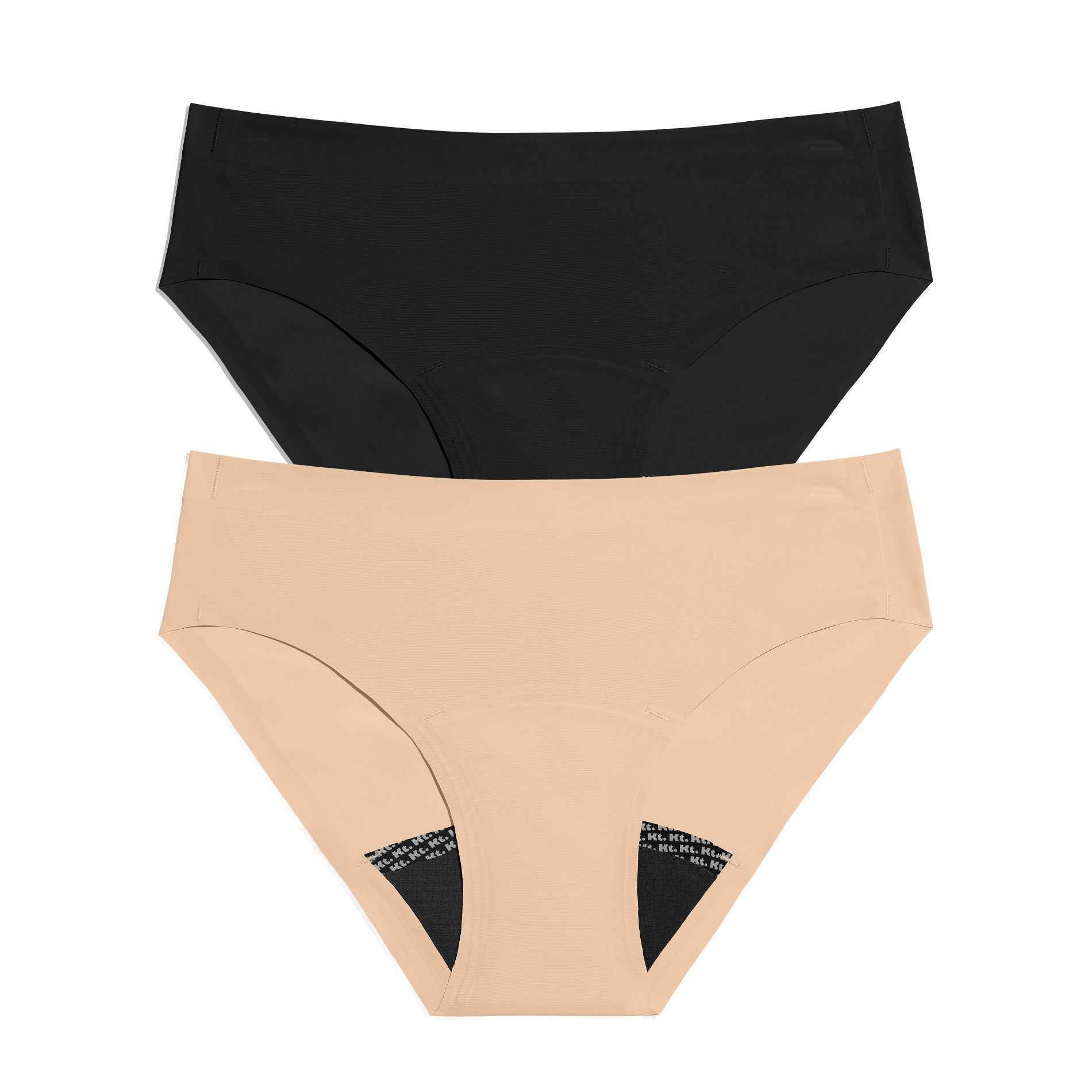 Kt by Knix Girls' 2pk Floral Ultra Thin Leakproof Bikini Period Underwear