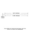 Kenco Outfitters 32.5" Thwart for Old Town Canoes - Clear Finish - 4 of 4