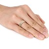 EVERLY JEWELRY |Multiple-color option Silver Men's Ring with Lab Grown Diamond - 3 of 4