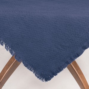 C&F Home 54" x 54" Nora Indigo Table Cloth - 1 of 2