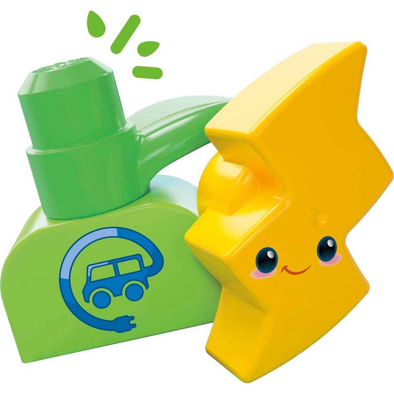 MEGA BLOKS Toy Blocks Charge &#38; Go Bus with 2 Figures - 34pcs, 4 of 8