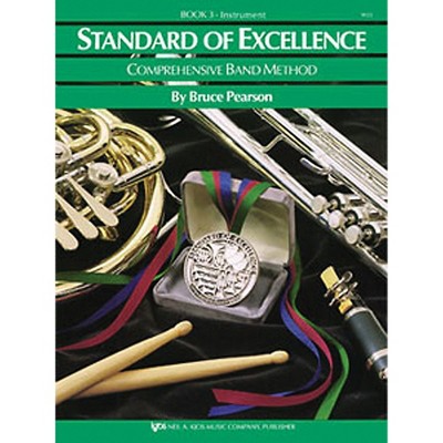 KJOS Standard of Excellence Book 3 bass clarinet