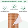 Unique Bargains Self Adhesive Realistic Wood Grain Durable Multi Use Masking Tape 1 Pc - 4 of 4