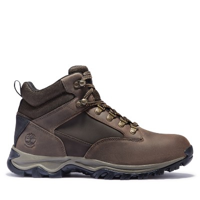 Timberland Men's Keele Ridge Waterproof Mid Hiking Boots, Medium Brown Full-Grain, 7.5