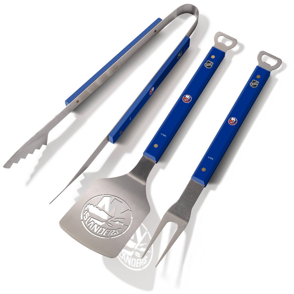 Photos - BBQ Accessory NHL New York Islanders Spirit Series BBQ Set - 3pc