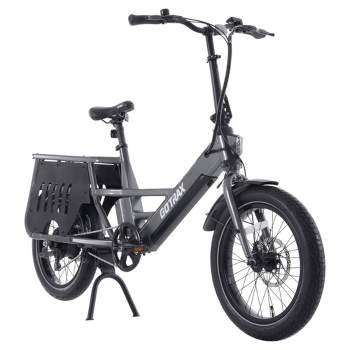 GOTRAX Adult Porter 20" Step Through Electric Hybrid Bike