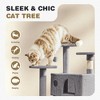 JUJABU 54" Multi-Level Cat Tree with Large Apartment, Scratching Posts & Perches - 4 of 4