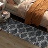 Modern Shag Rug Non Slip Fluffy Shaggy Runner Rug Ultra-Soft Living Room Rug Indoor Plush Floor Carpet High Pile Non Shedding Furry Rug for Kitchen - 3 of 4