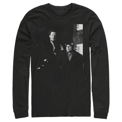 Men's Home Alone Harry and Marv Photo Long Sleeve Shirt