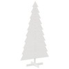 Aghana Digitals 180cm White Solid Pine Wood Christmas Tree - Rustic Indoor Decor for Festive - 2 of 4