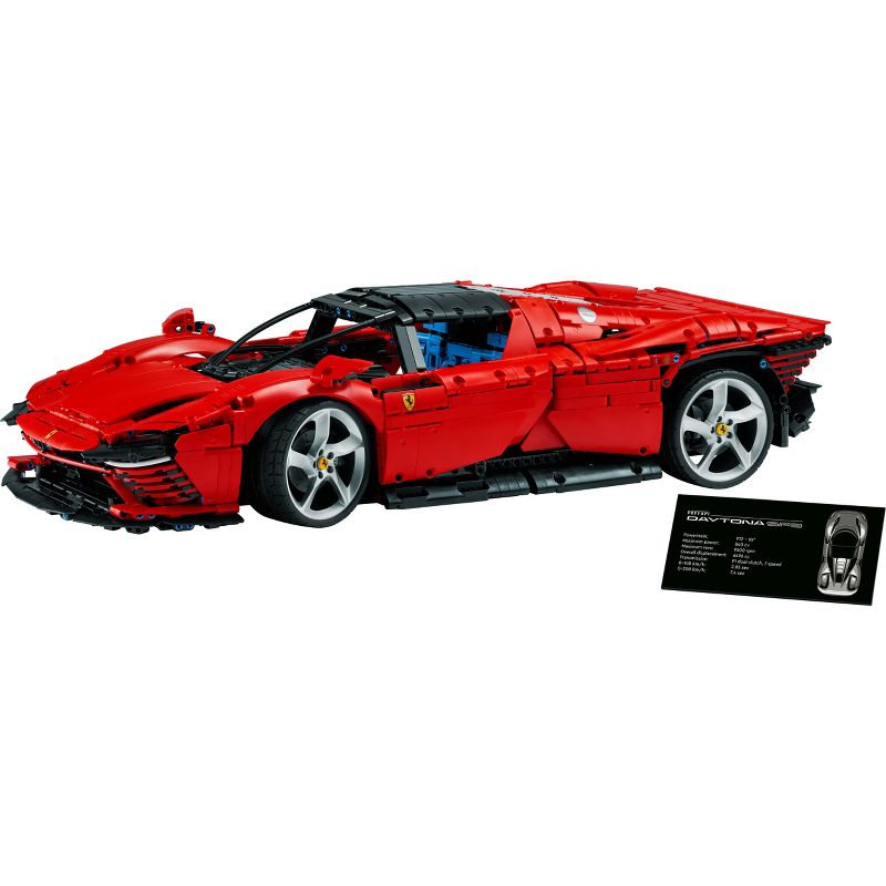 LEGO Technic Ferrari Daytona SP3 Model Race Car Set 42143, 3 of 8