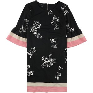 Alfani Womens Floral Print Scuba Dress - 1 of 1