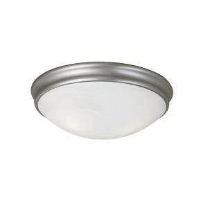Millennium Lighting 1 - Light Flush Mount in  Satin Nickel - 1 of 1