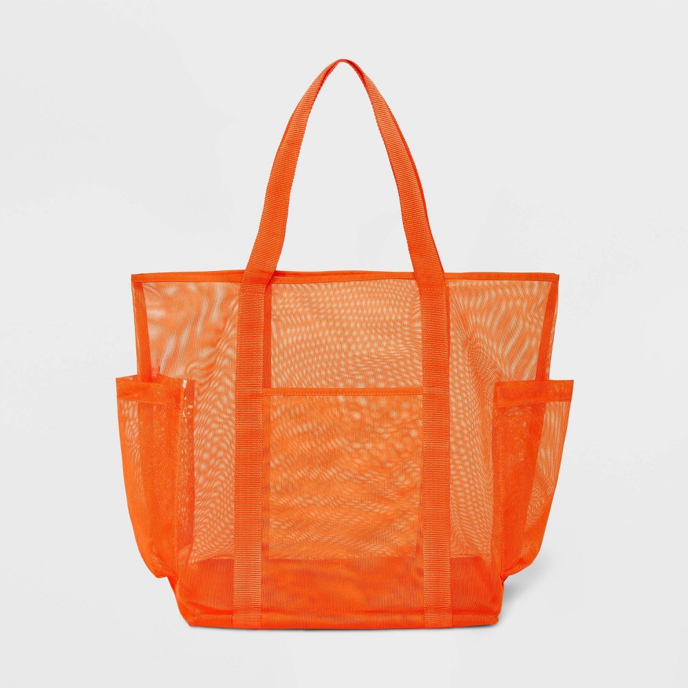 Mesh Tote Handbag - Shade & Shore™ Orange