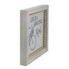 Northlight 7" Blue And White Vintage Bicycle "Life Is A Beautiful Ride" Plaid Accent Wall Decor - 2 of 4