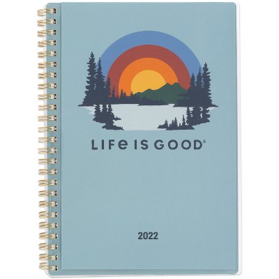 2022 Planner Small W/M CYO Mountain - Life Is Good for Cambridge