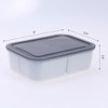 REGALWOVEN Leakproof Plastic Meal Prep Airtight Food Storage Containers 5 Packs 8"x 5.9"x 2.6" - 2 of 4