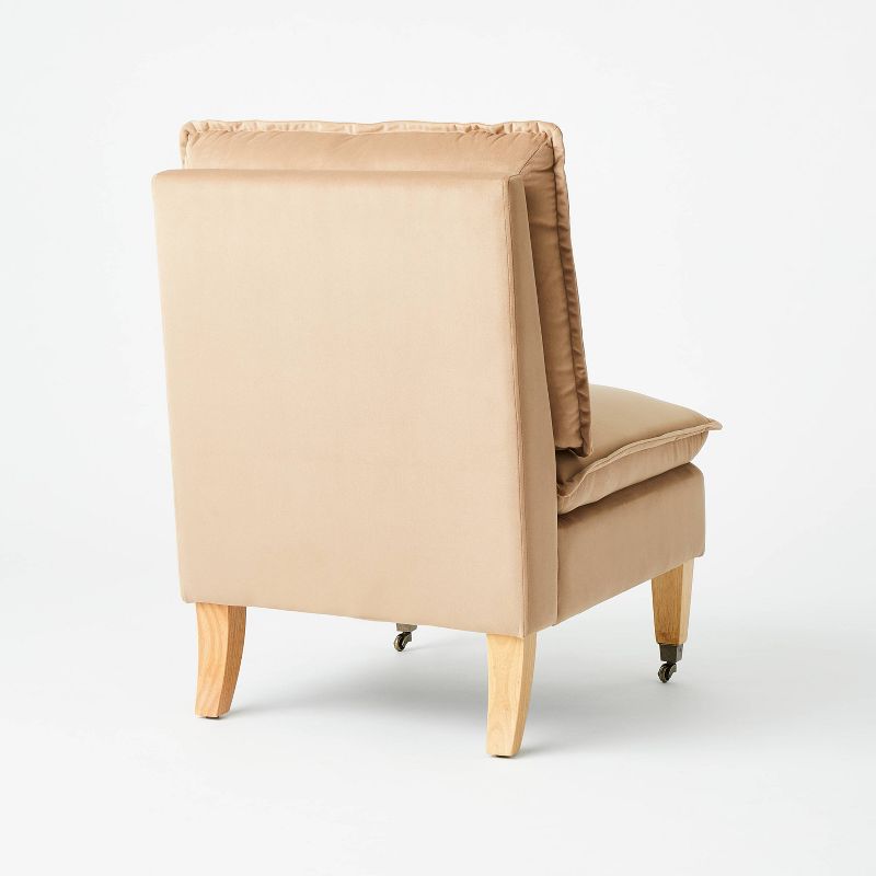 Talbert Pillow Top Slipper Chair with Casters - Threshold™ designed with Studio McGee, 5 of 15