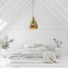 13" Priscilla Antique Gold Punched Metal Pendant Ceiling Light - River of Goods: UL Listed, Adjustable Height, E26 Socket - 2 of 4