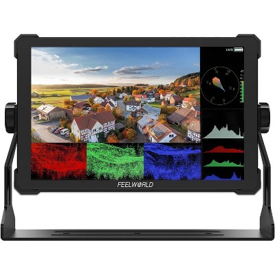 FEELWORLD LUT11S 10.1 Inch 2000nit Ultra Bright Camera Field DSLR Monitor with Touchscreen Waveform LUT F970