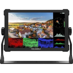 FEELWORLD LUT11S 10.1 Inch 2000nit Ultra Bright Camera Field DSLR Monitor with Touchscreen Waveform LUT F970 - 1 of 1