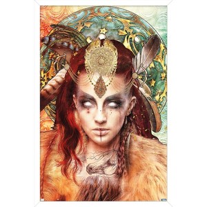 Trends International Jena DellaGrottaglia: Cosmic Zodiac - Sagittarius Framed Wall Poster Prints - 1 of 4