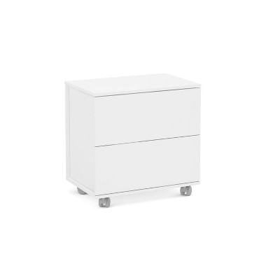 target white file cabinet