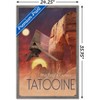 Trends International Star Wars: Tatooine - Visit Tatooine by Russell Walks 23 Framed Wall Poster Prints - 3 of 4