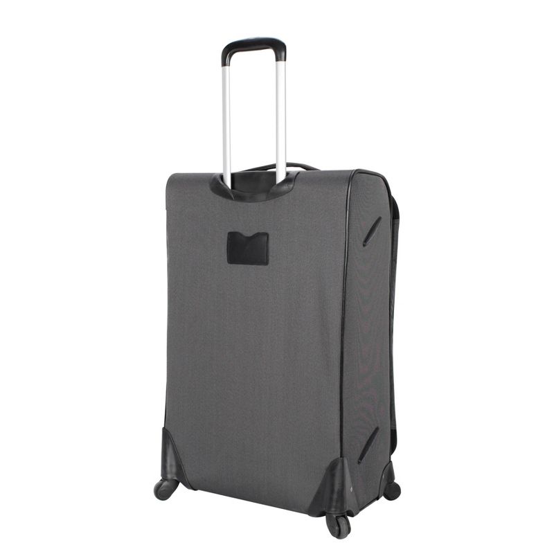 Skyline Softside Carry On Spinner Suitcase - Gray, 5 of 10