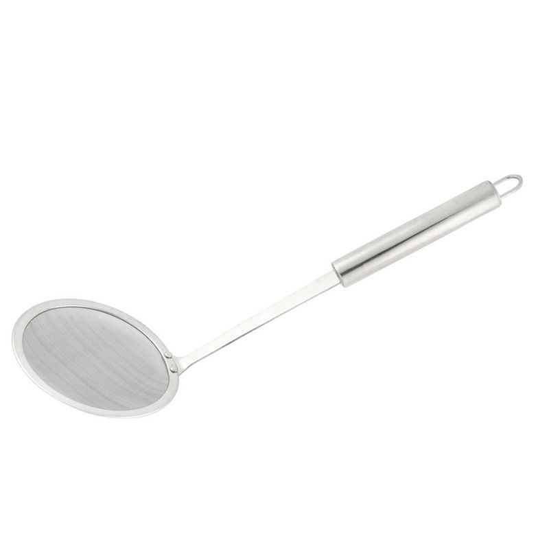 Unique Bargains Kitchen Stainless Steel Fine Wire Mesh Ladle 10cm Dia Strainers Silver Tone 1 Pc, 5 of 6