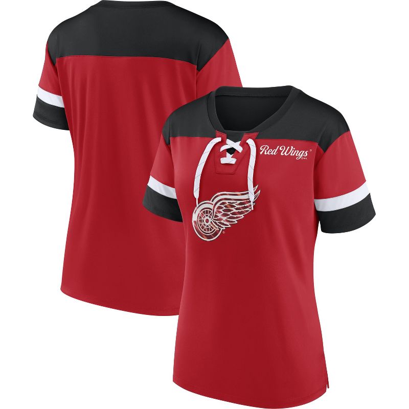 NHL Detroit Red Wings Women&#39;s Fashion Jersey, 1 of 4