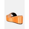 Batanga Diamante & Rhinestone Detail Stylish  Flatforms Women - 3 of 4
