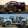 Off Road Safari Tubular Doors Compatible with   Wrangler JK 2007-2018 (2-Door Only) - Set of 2 Half Tube Doors for Offroad Trail Adventure - 3 of 4