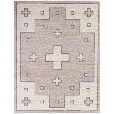 Mina Geometric Kids' Area Rug Gray - Balta Rugs