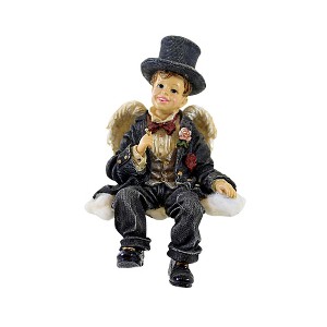 Boyds Bears Resin 4.5 Inch Tuxworth J Angelman Groom Wedding Wee Folkstone 2E Animal Statues - 1 of 3