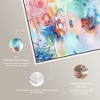 Art Remedy Doll Memories - Rainbow Vibes Colorful Abstract Wall Art Framed - 4 of 4