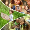 ROBOTIME Nature Exploration Toys, Kids Explorer Kit with Butterfly Net and Bugs Book, Educational Camping Gear for Kids, Green, 11.42"*6.69"*9.25" - 2 of 4
