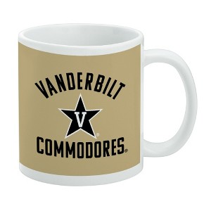 Vanderbilt University Commodores Ceramic Coffee Mug Novelty Gift Mugs for Coffee Tea and Hot Drinks 11oz White - 1 of 4