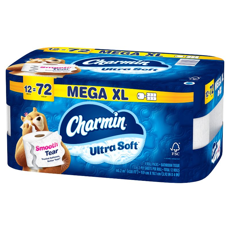 Charmin Ultra Soft Toilet Paper, 3 of 16