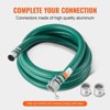 VEVOR Suction Hose, 2 in x 20 ft, Green High Quality Hose, with Camlock Connectors, and Aluminum Fittings, Fit Various Pumps, Green - 4 of 4