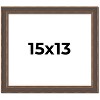 PosterPalooza | Elegant Brown Picture Frame - UV Acrylic, Backing Board, Hanging Hardware Included - 2 of 4
