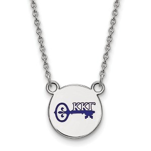 Black Bow Jewelry Sterling Silver Kappa Kappa Gamma Greek Life Necklace 18 Inch - 1 of 4