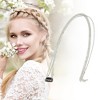 Unique Bargains Women's Style 1 Rhinestone Braided Hair Chain 1 Pc - 4 of 4