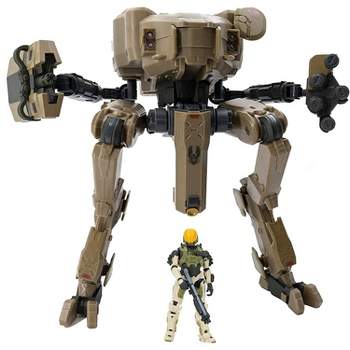 World of Halo Deluxe 2 Figure Pk - Features UNSC Mantis and Spartan EVA - Armor Defense System